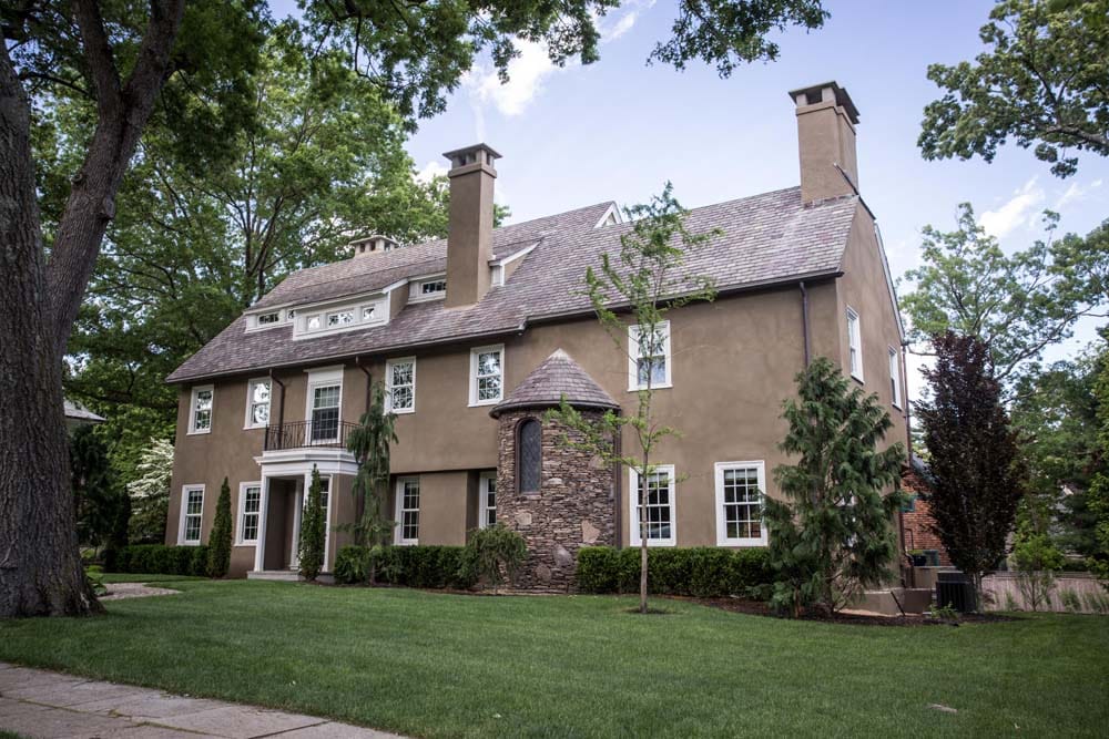 East Side Mansion multi-phase renovation of a three-story historic home with restored period detailing and updated exterior